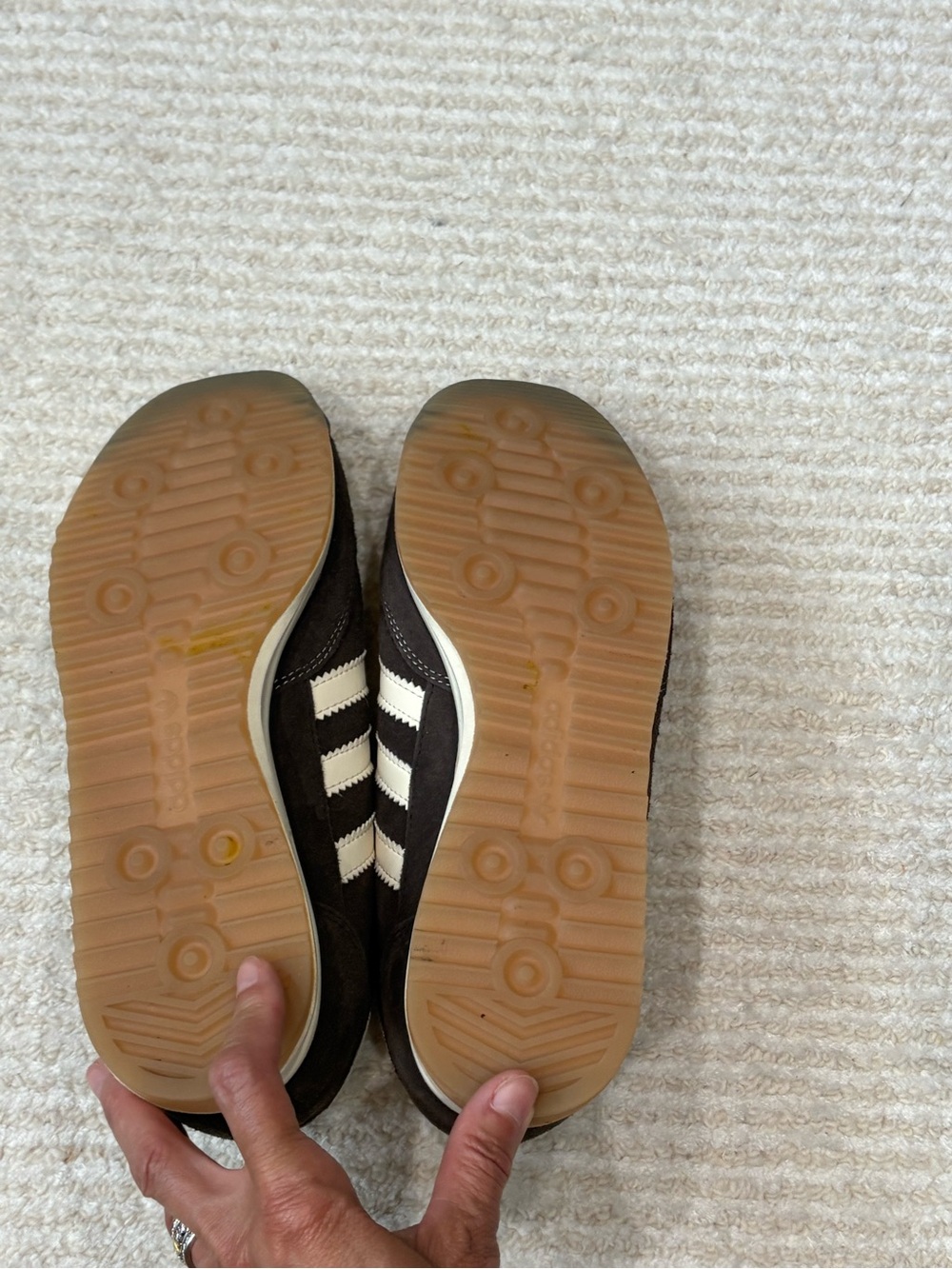 adidas 72 brown suede 7.5 excellent condition - Picture 4 of 6